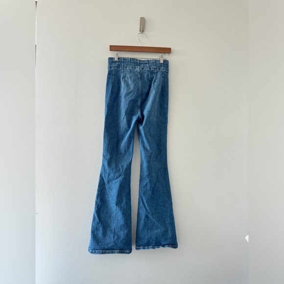 FREE PEOPLE Jayde Jeans in Sunburst Blue 28 - Picture 10 of 12